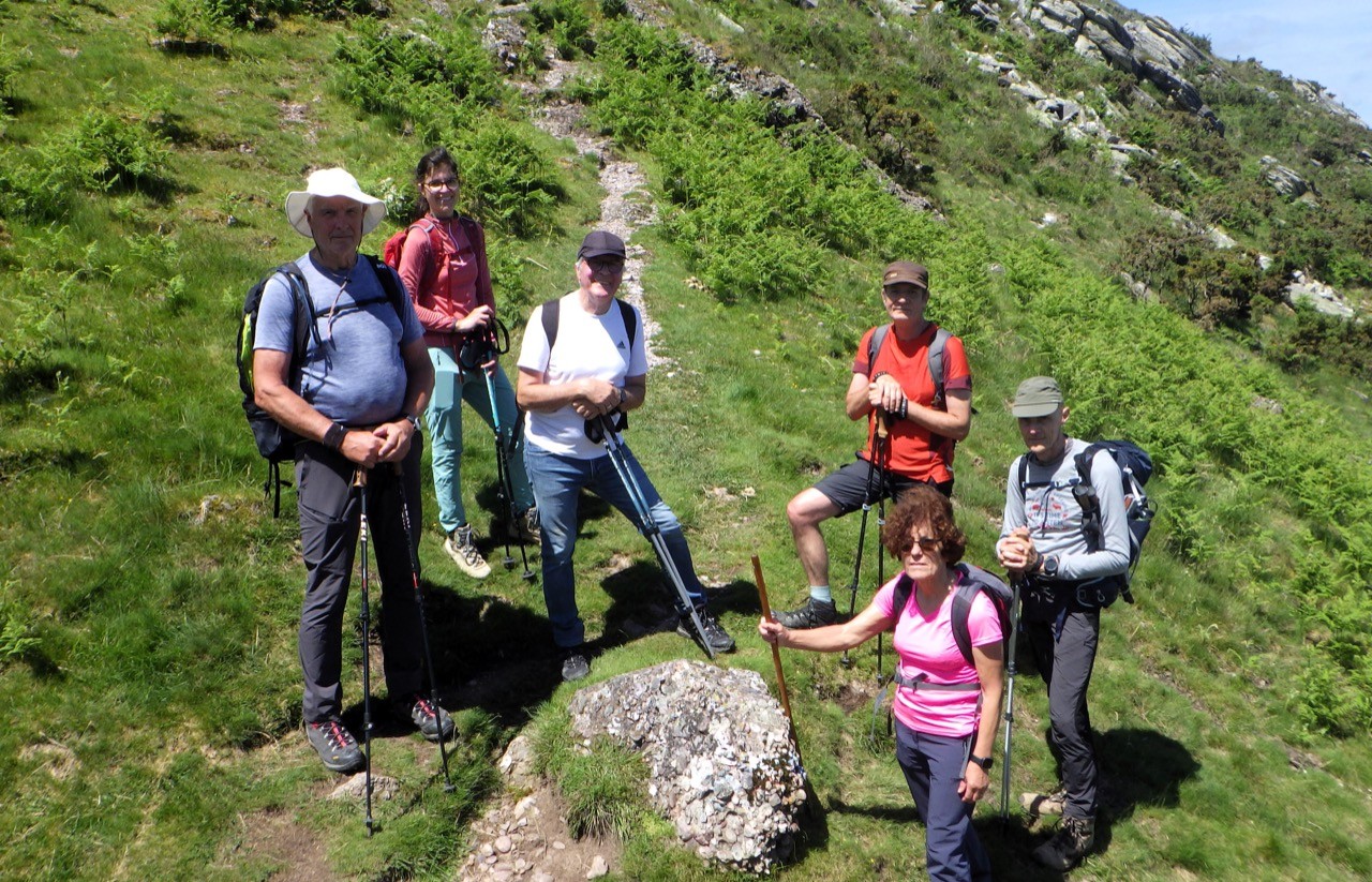 LA RHUNE DE COL EN COL DEPUIS SARE